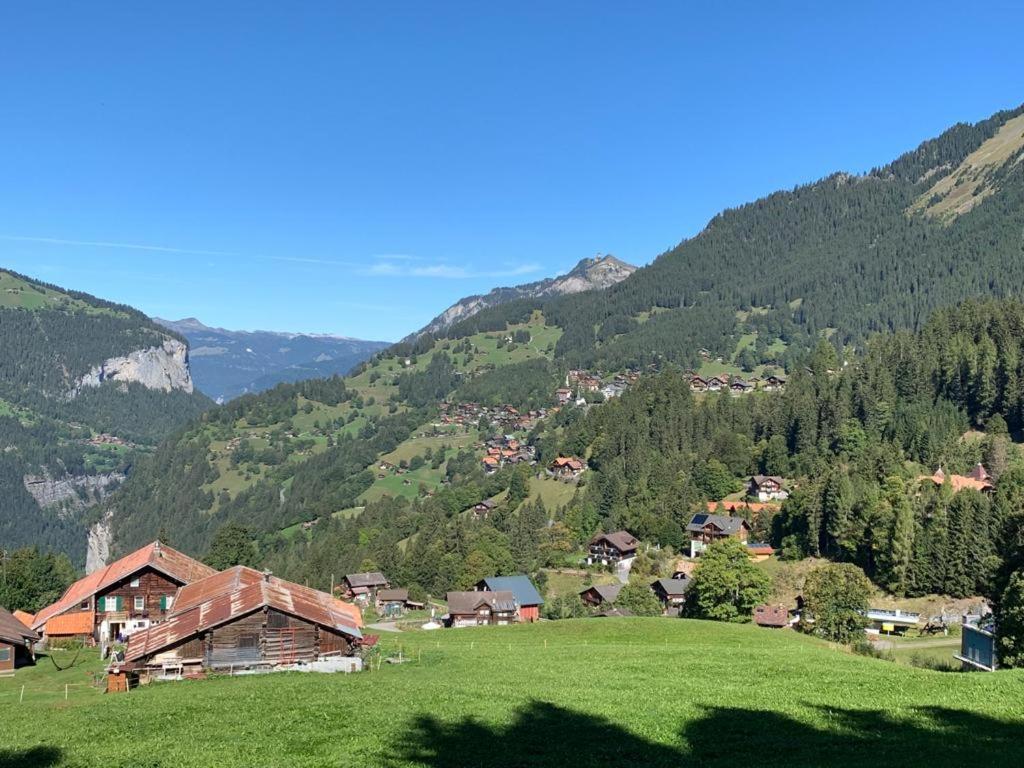 Chalet Schiltwald Innerヴェンゲン エクステリア 写真
