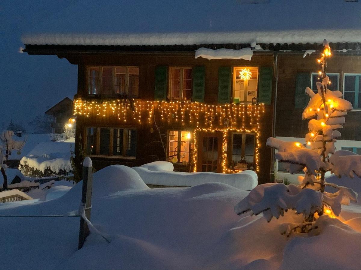 Chalet Schiltwald Innerヴェンゲン エクステリア 写真
