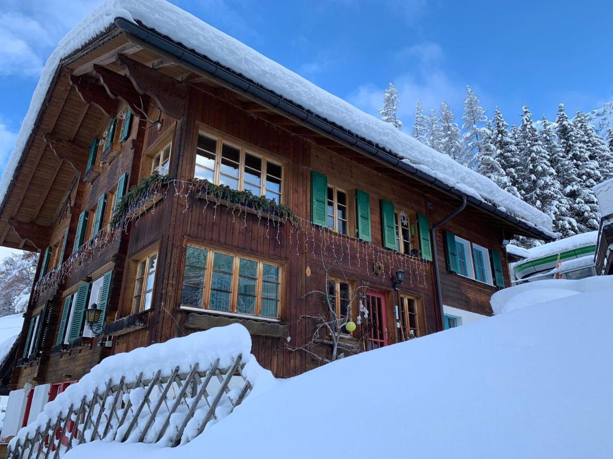 Chalet Schiltwald Innerヴェンゲン エクステリア 写真
